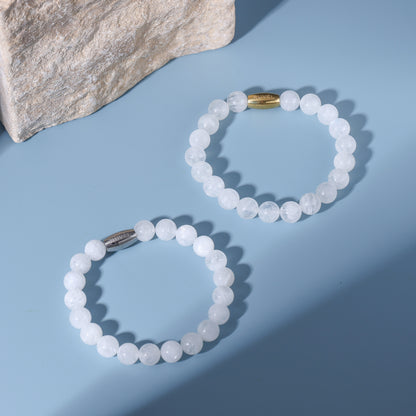RUVÉL moonstone bracelets gold and silver #Gold #Silver