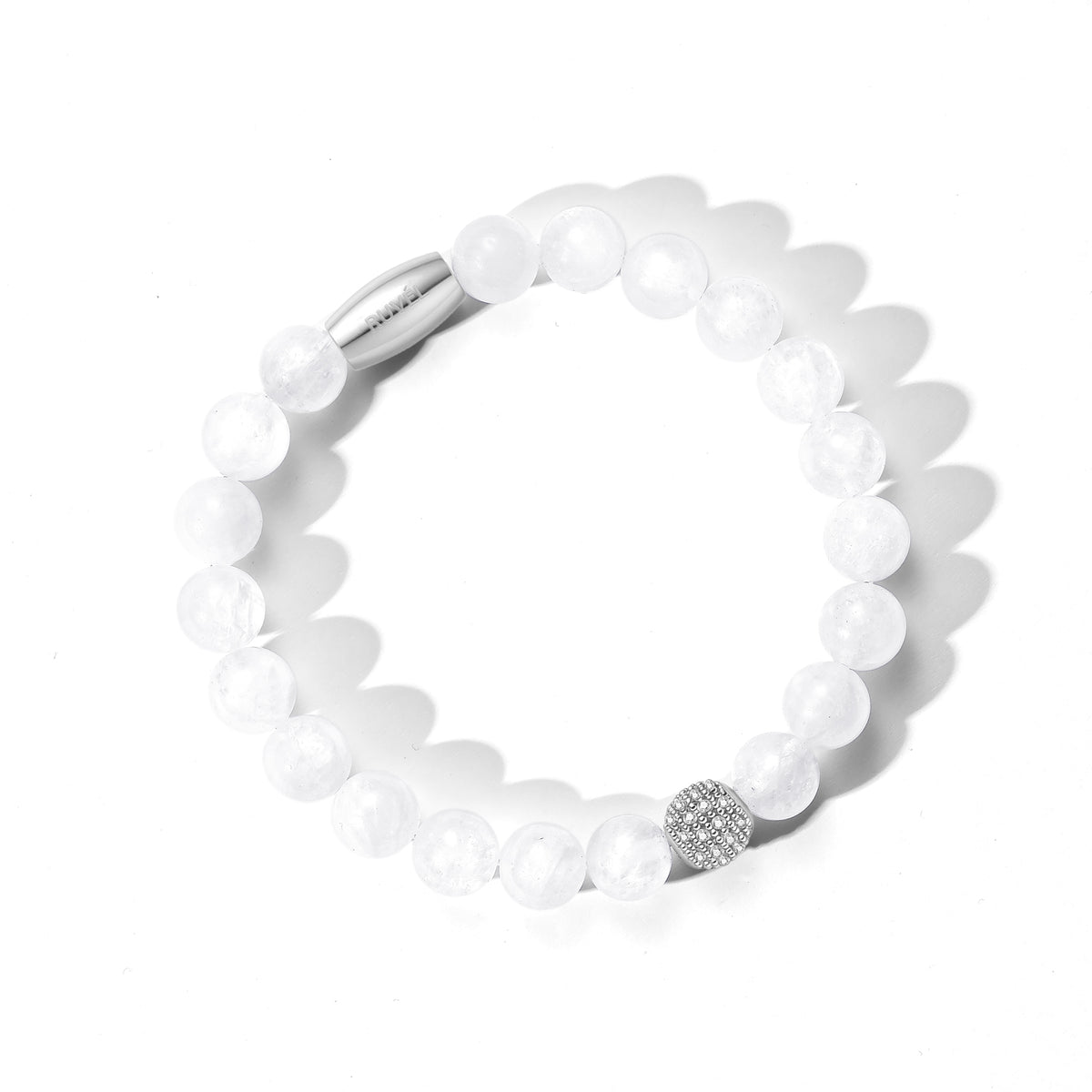 RUVÉL moonstone bracelet silver CZ #SilverCZ