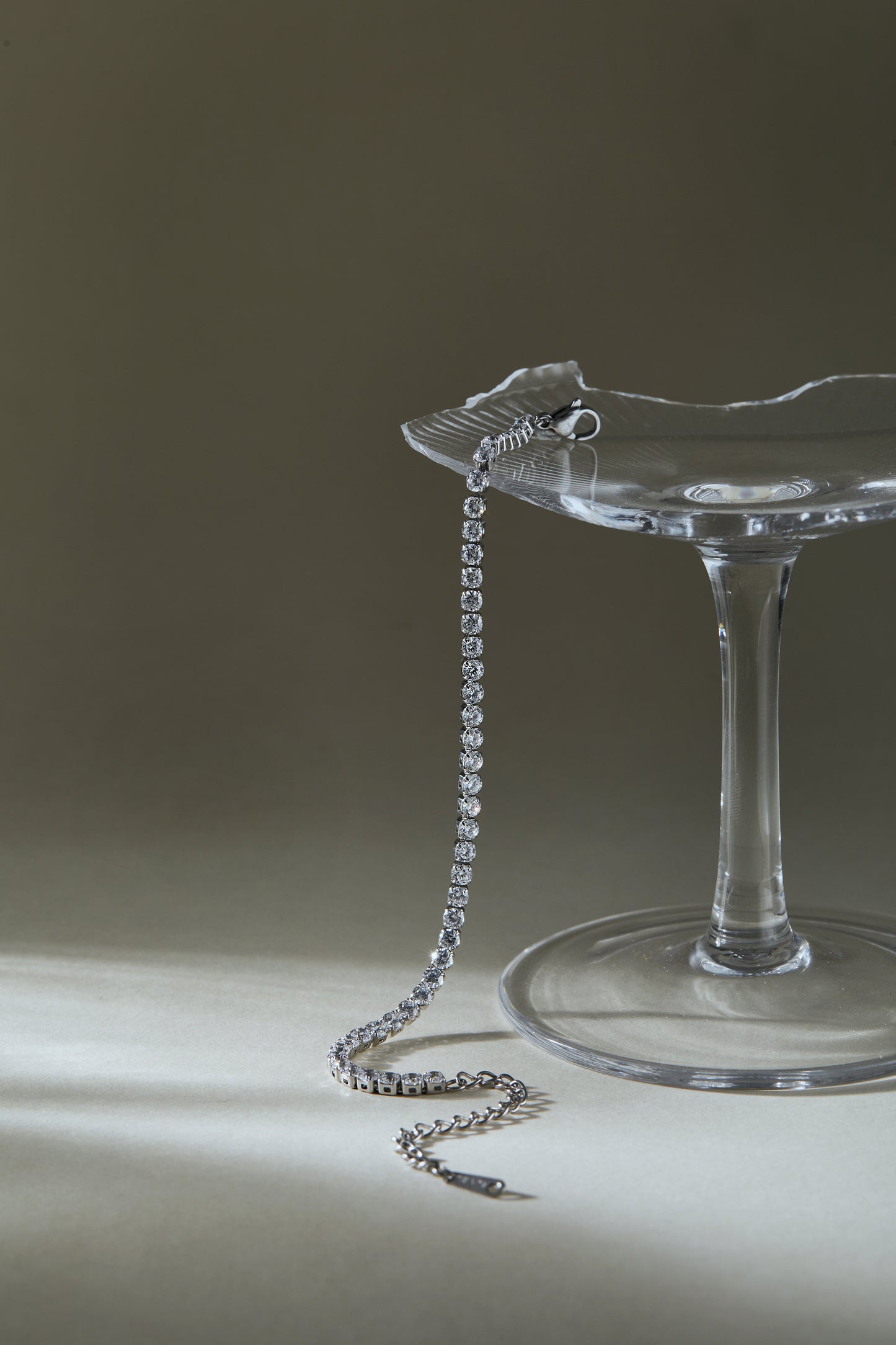 Silver Tennis Bracelet for Women