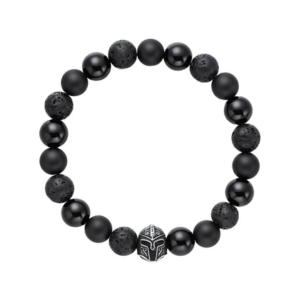 Spartan Helmet Charm Bracelet