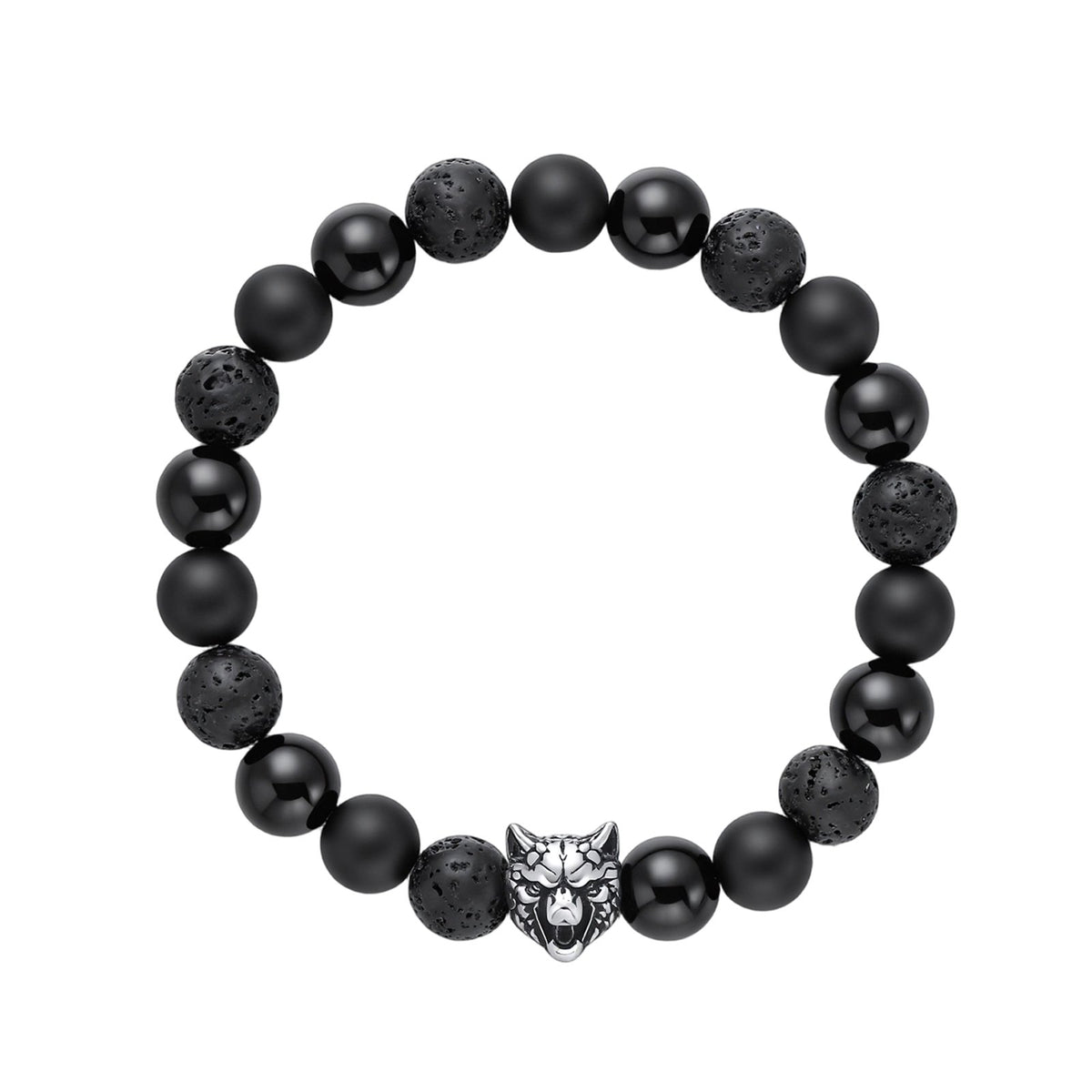 Wolf Charm Bracelet