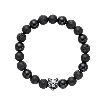 Wolf Charm Bracelet