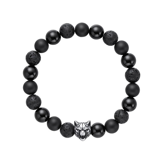 Wolf Charm Bracelet