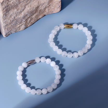 RUVÉL moonstone bracelets gold and silver #Gold #Silver