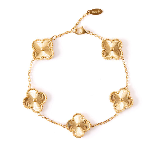 The Gold Clover Bracelet