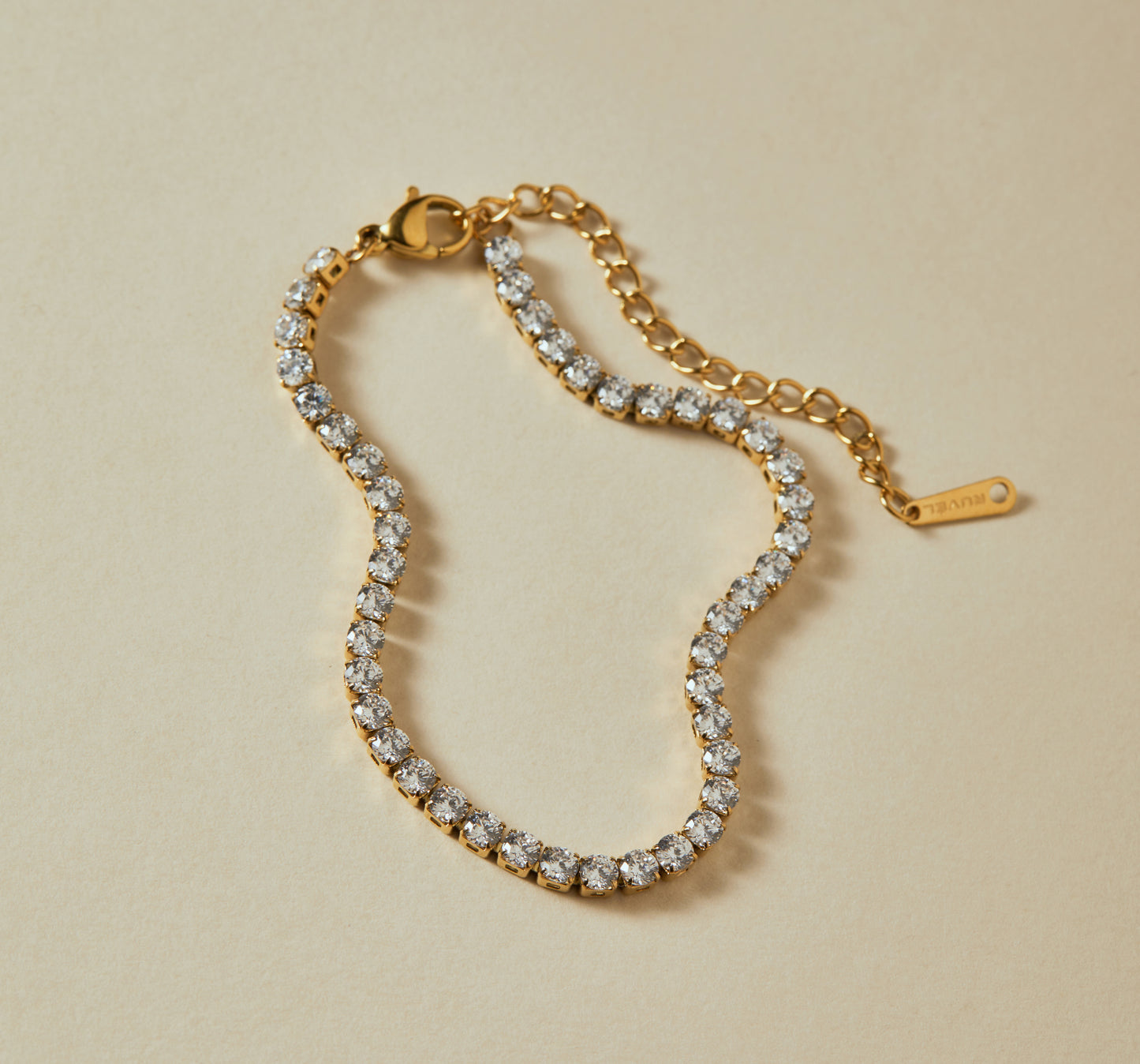 Gold Tennis Bracelet for Women