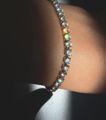 RUVÉL Brilliant 14K CZ Tennis Bracelet