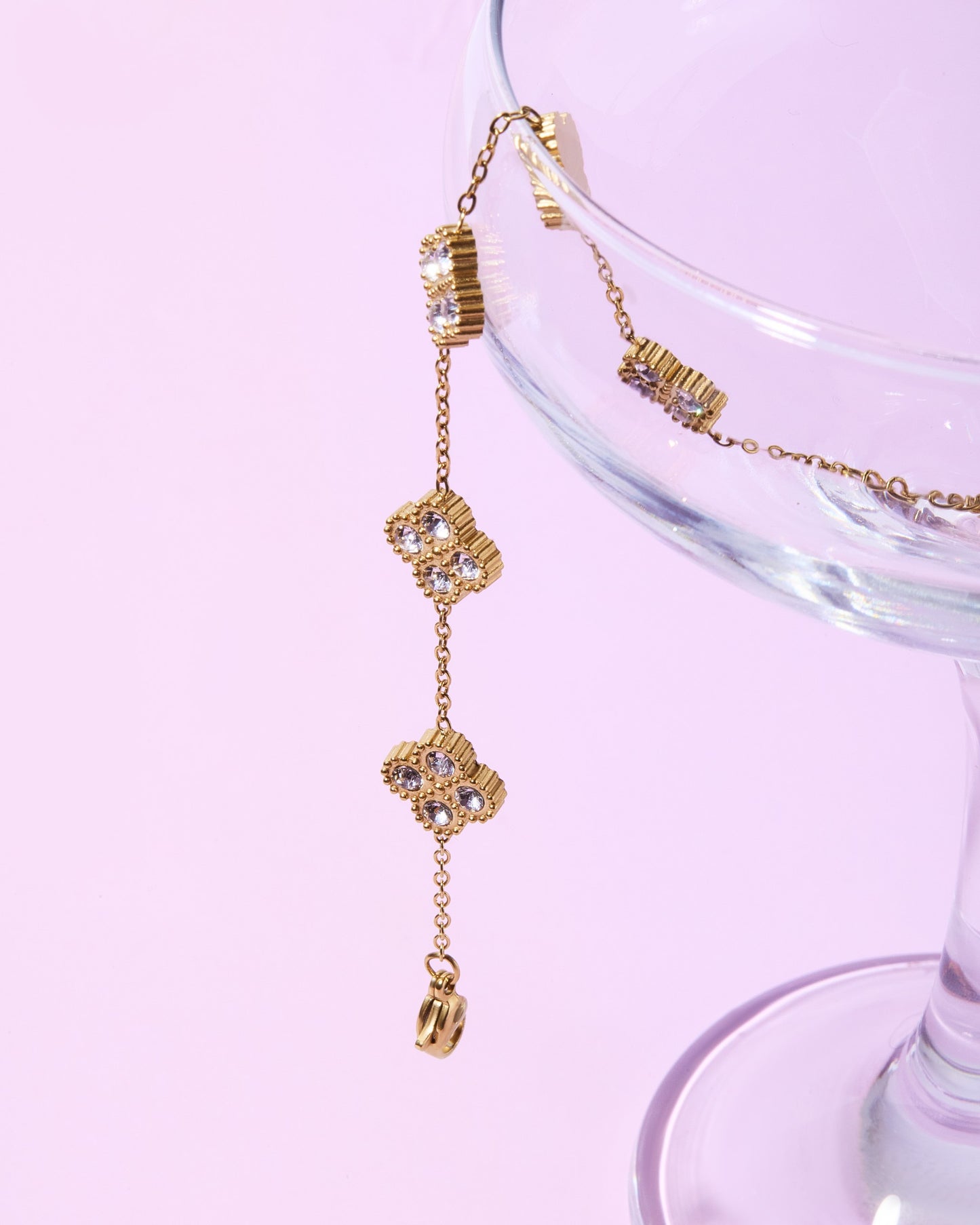 The Gold Flower Bracelet for Women