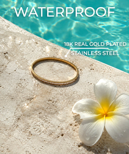 RUVÉL Signature Gold Bangle – view 9